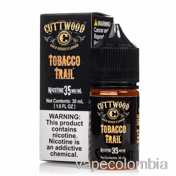 Vape Kit Completo Tabaco Trail - Sales De Cuttwood - 30ml 35mg